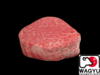 Filete Wagyu Japonés con intenso marmoleo, carne premium de origen japonés.